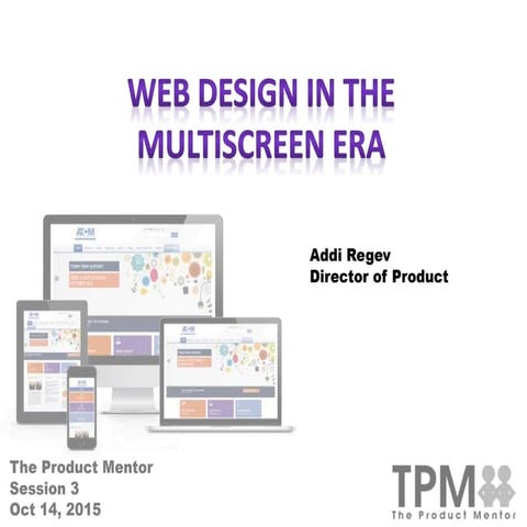Web Design in the Multiscreen Era