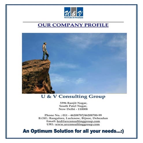 The profile of u & v group