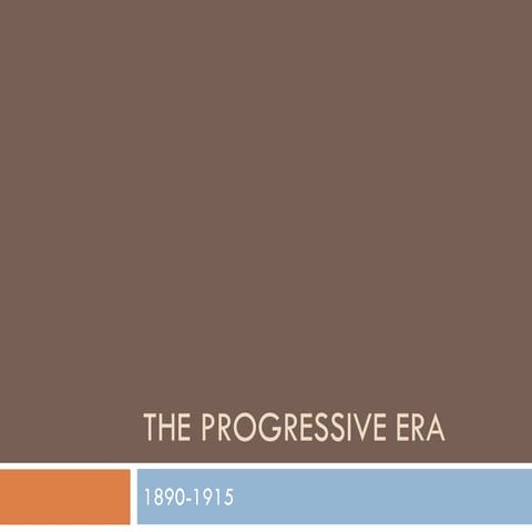 The progressive era_(1)