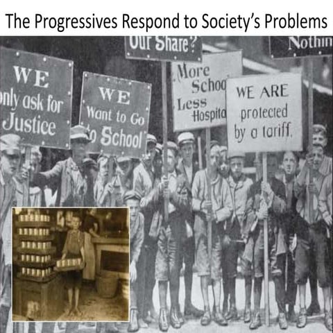The progressives respond to the problems