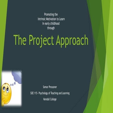 The project approach