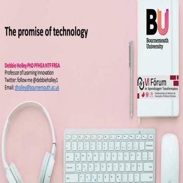 The promise of technology