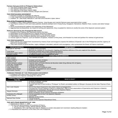 The Propaganda Movement