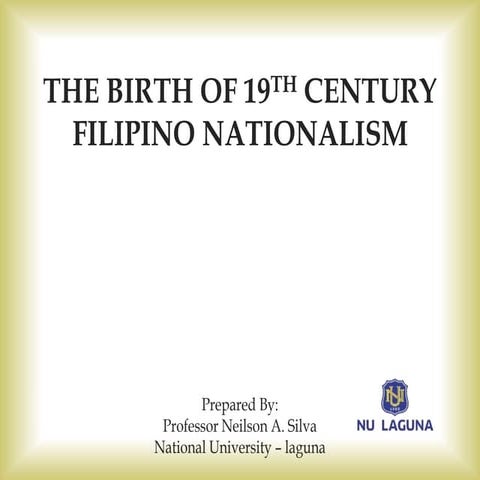 The propaganda movement by prof. silva