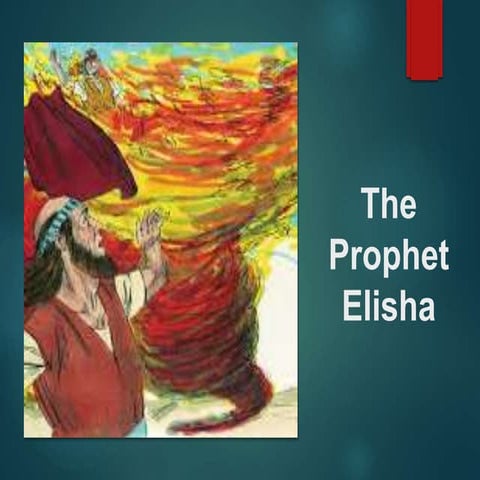 The prophet elisha