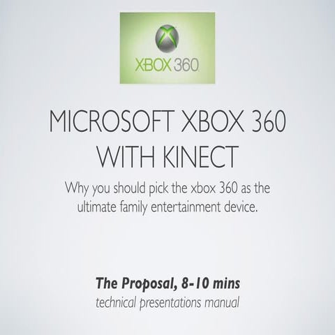 Microsoft Xbox 360 with Kinect