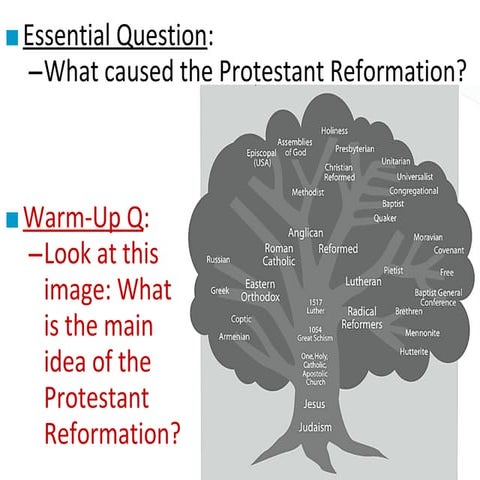 The protestant reformation-1