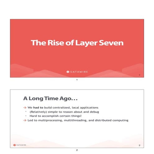 The rise of Layer 7, microservices, and the proxy war with Envoy, NGINX, and ...