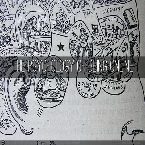 The psychology of being online