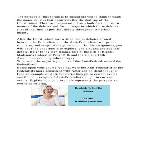 The purpose of this forum is to encourage you to think through the m.docx