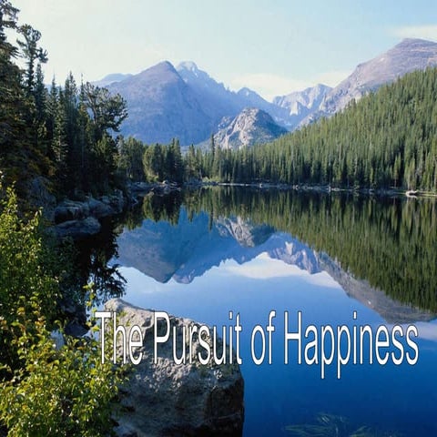 The pursuit of happiness 5
