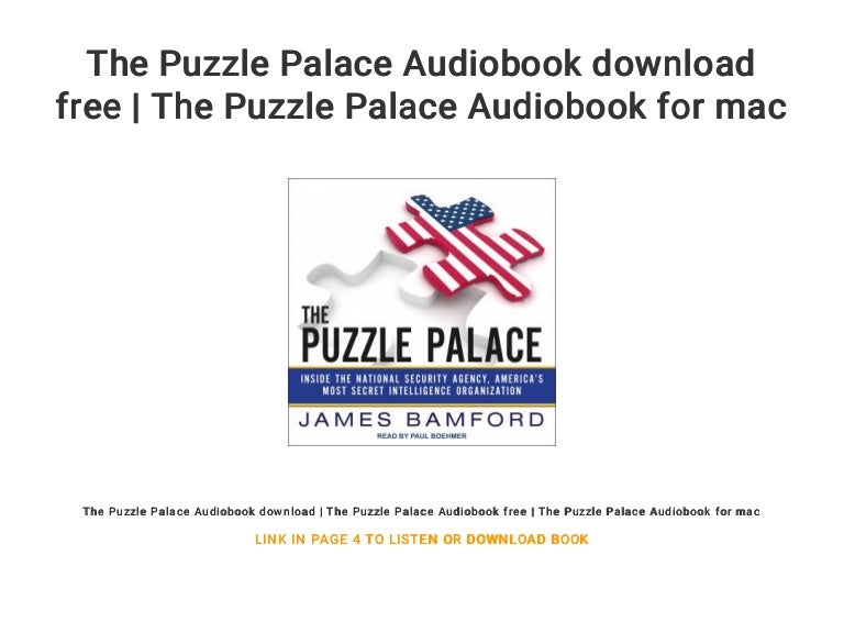 The Puzzle Palace Audiobook download free  The Puzzle Palace Audiobo…