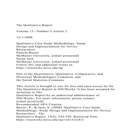 The Qualitative ReportVolume 13  Number 4 Article 212.docx