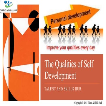 The Qualities of Self Development