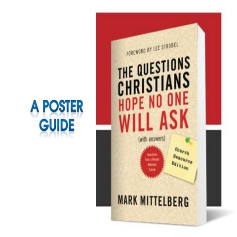 The questions christians hope no one will ask
