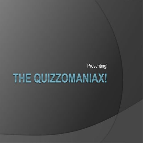 The quizzomaniax 1.0
