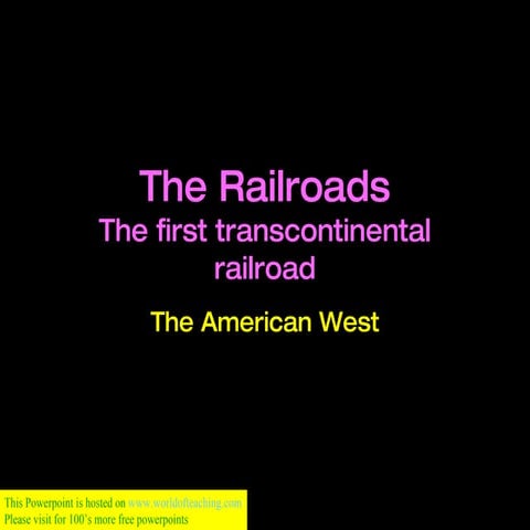 The Railroads
