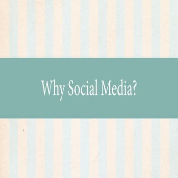 The Random Group Social Media Presentation