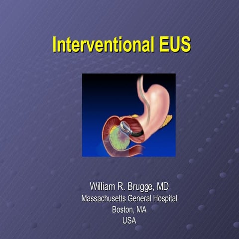 Therapeutic Eus 2008