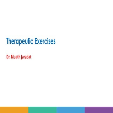 Therapeutic Exercises In Rehabilitation.pptx