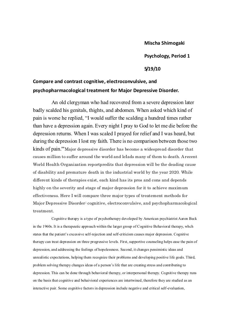 Therapies methods essay image