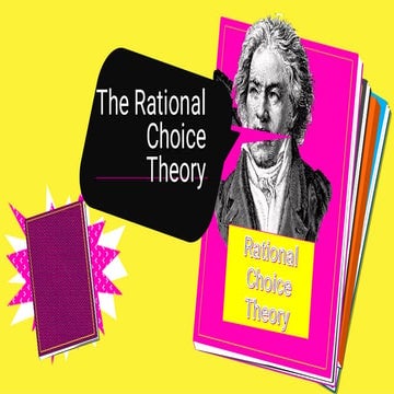 The rational choice theory