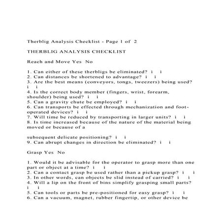 Therbligs details | DOCX
