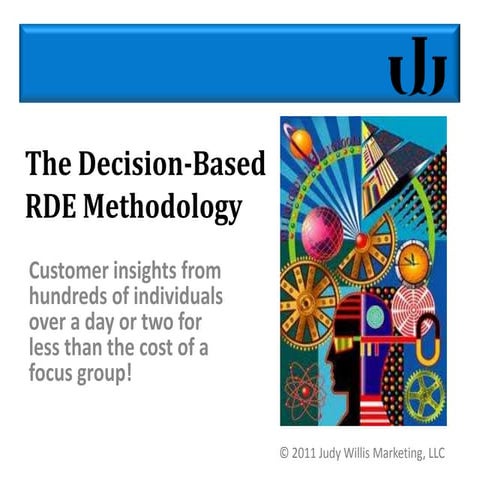 The rde methodology