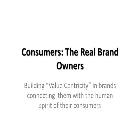 The Real Brand Owners