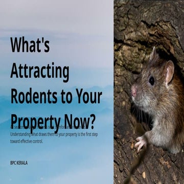 The Real Causes Behind Rodent Infestations | PPTX