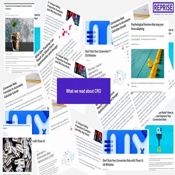 The real c in cro is communication