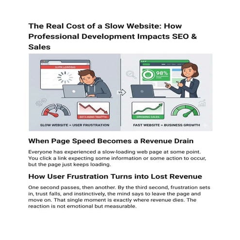The Real Cost of a Slow Website: How Page Speed Impacts SEO, Sales ...