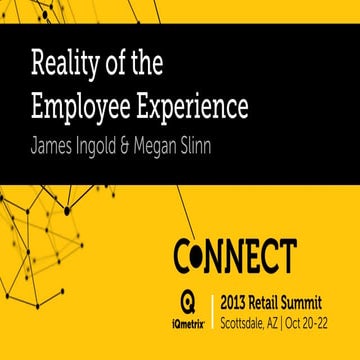 The Reality of the Employee Experience