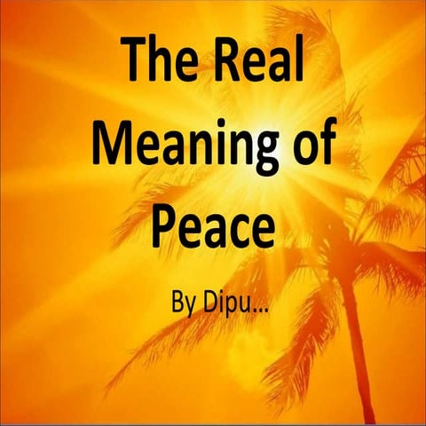 MY PEACE MEANING visual data 5