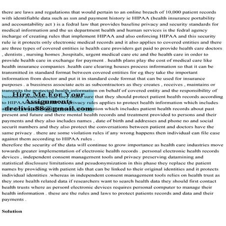 there are laws and regulations that would pertain to an online breac.pdf