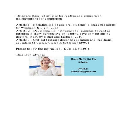 There are three (3) articles for reading and comparison matrixoutli.docx