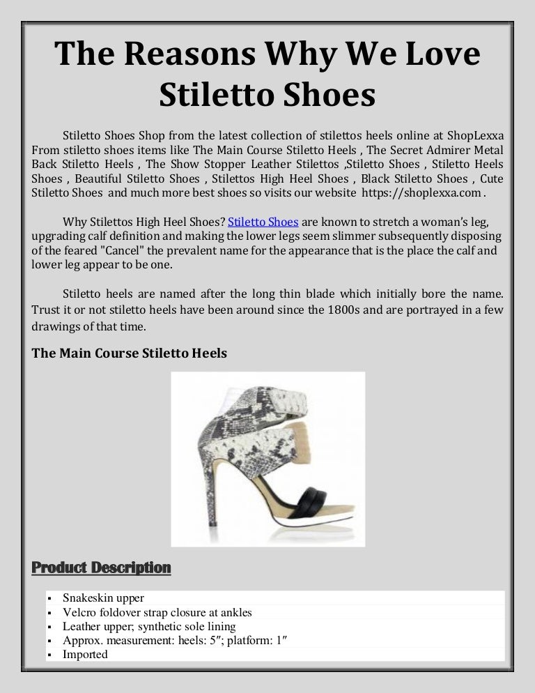 stiletto shop