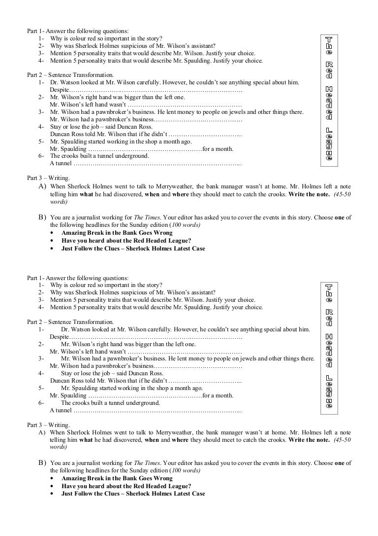 The red headed league