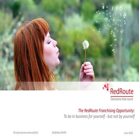 The RedRoute Franchising Opportunity