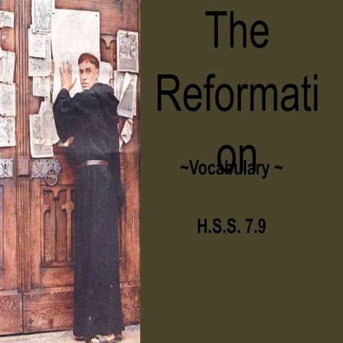 The Reformation