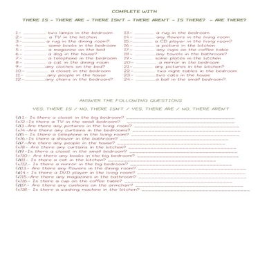 There is there are-2