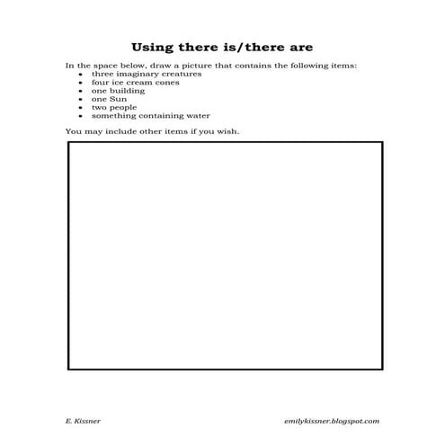 There is and there are