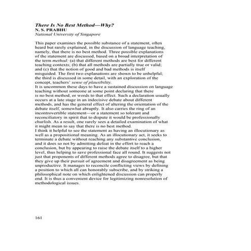 There is no_best_method