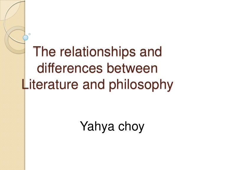 what is relationship between literature and language