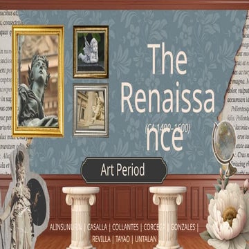 Renaissance Art to Mannerism Art Differences | PPTX