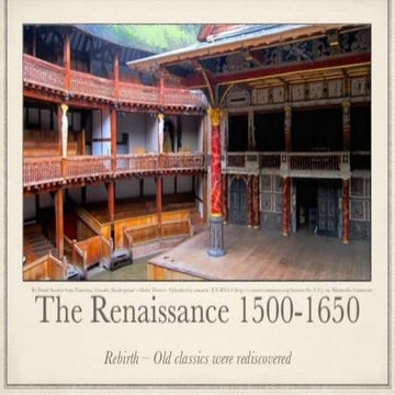 The renaissance, 1500–1650. By Manuel Gracia Baez | PPTX