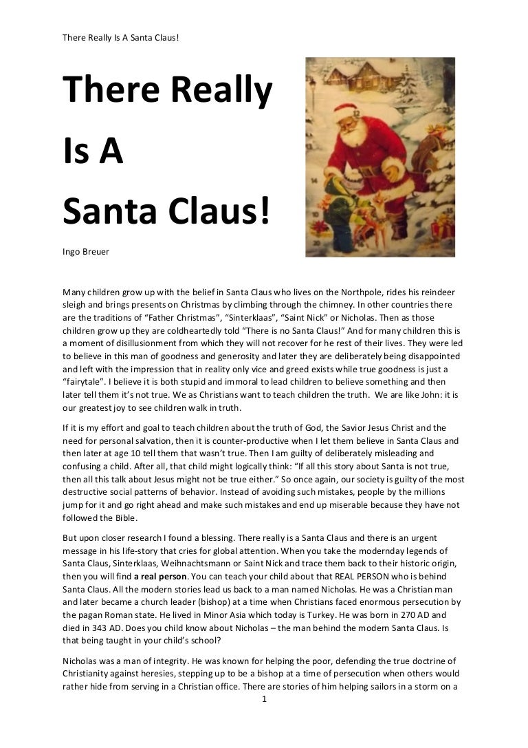 There Really IS A Santa Claus