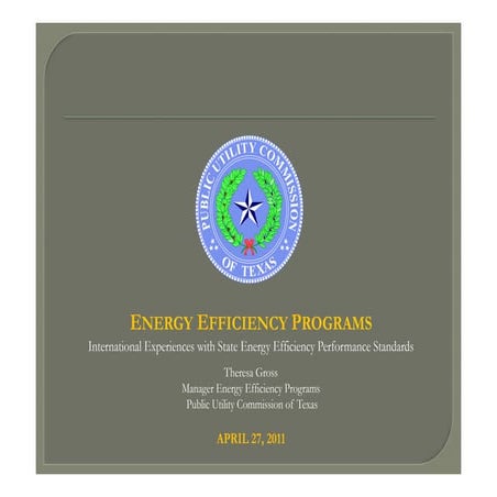Multiple Benefits of Energy Efficiency | PPT