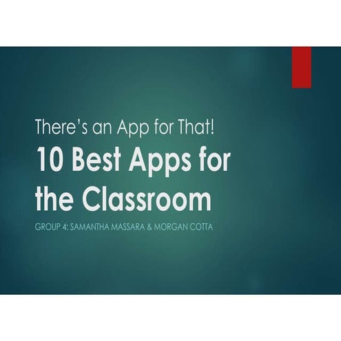 There's an app for that!