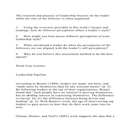 A Critique Of Transformational Leadership Theory | PDF